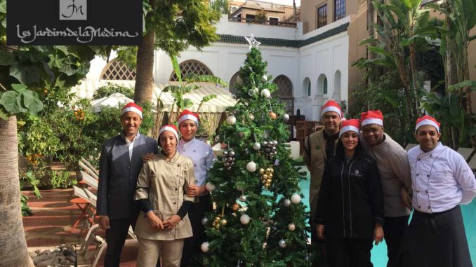 Marché de Noel à Marrakech, Jardins de la Médina