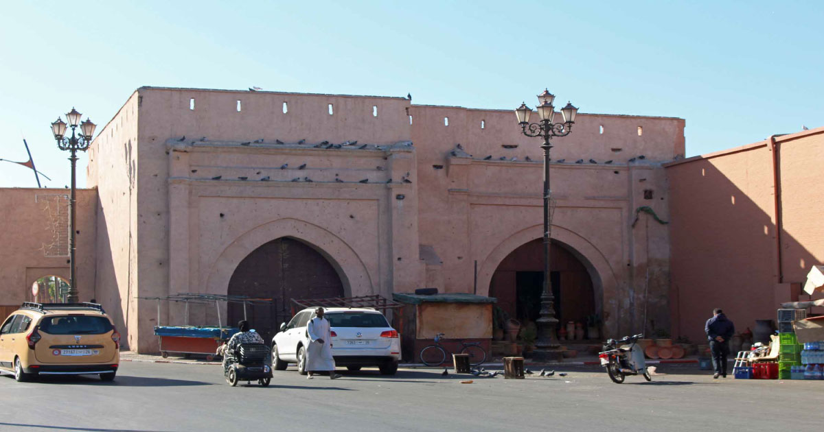 Bab Er Robb, Kasbah, Médina, Marrakech, monument historique, architecture