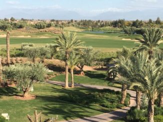 Marrakech capital and golfers' paradise.