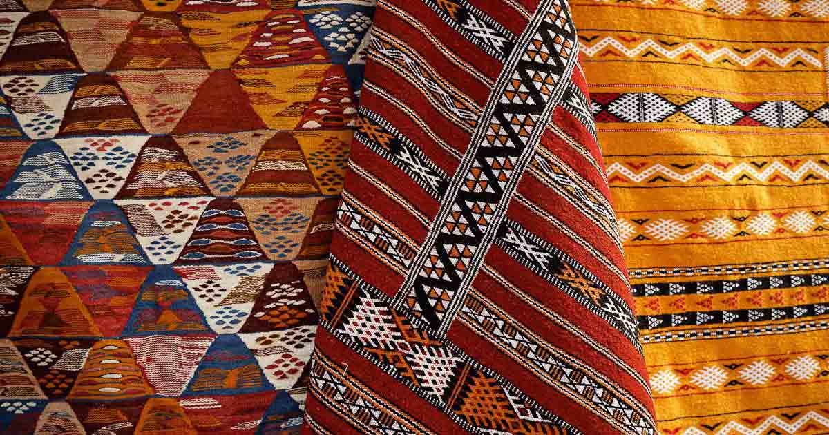 tapis-marocain,-les-jardins-de-la-médina-marrakech