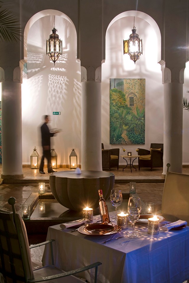diner romantique à marrakech