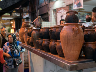 tajine marocain, Les jardins de la médina