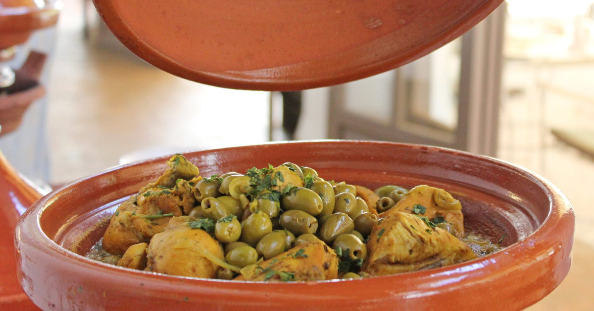 tajine marocain, Les jardins de la médina 