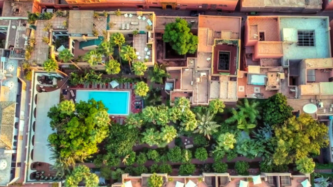 Le plus grand riad de Marrakech, les Jardins de la Médina