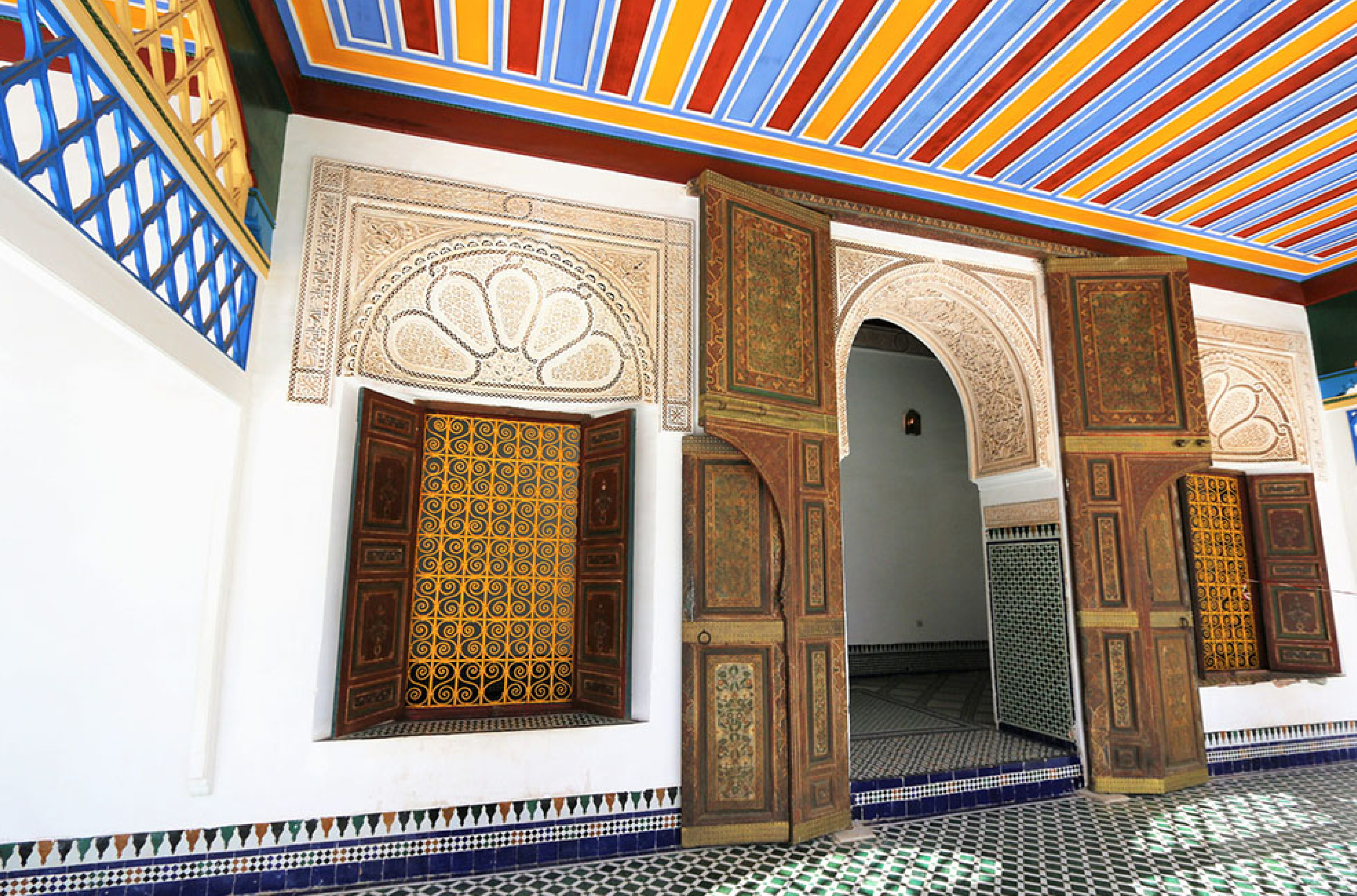 palais bahia; marrakech